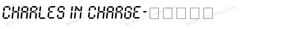 Charles in Charge字体转换